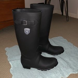 Kamik Jennifer Talk Black Rain Boot